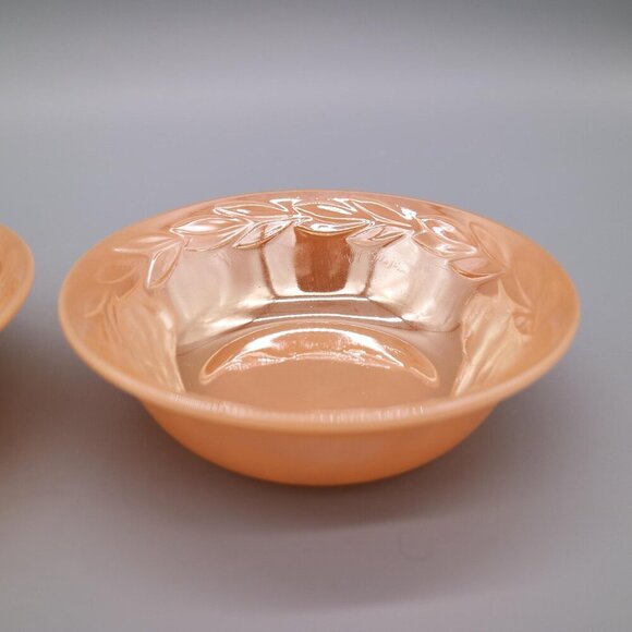 Vintage 1950s Anchor Hocking Fire King 5" Berry Desert Bowls - Picture 4 of 8